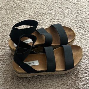 Steve Madden Black Women's Sandals